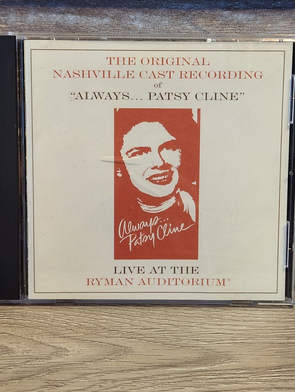 The original Nashville cast recording of always Patsy Cline